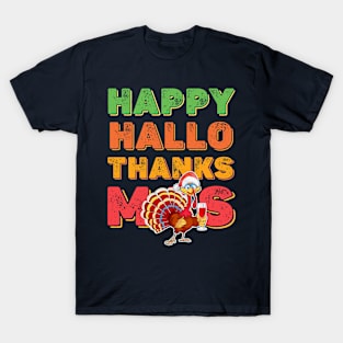 Happy Hallothanksmas T-Shirt